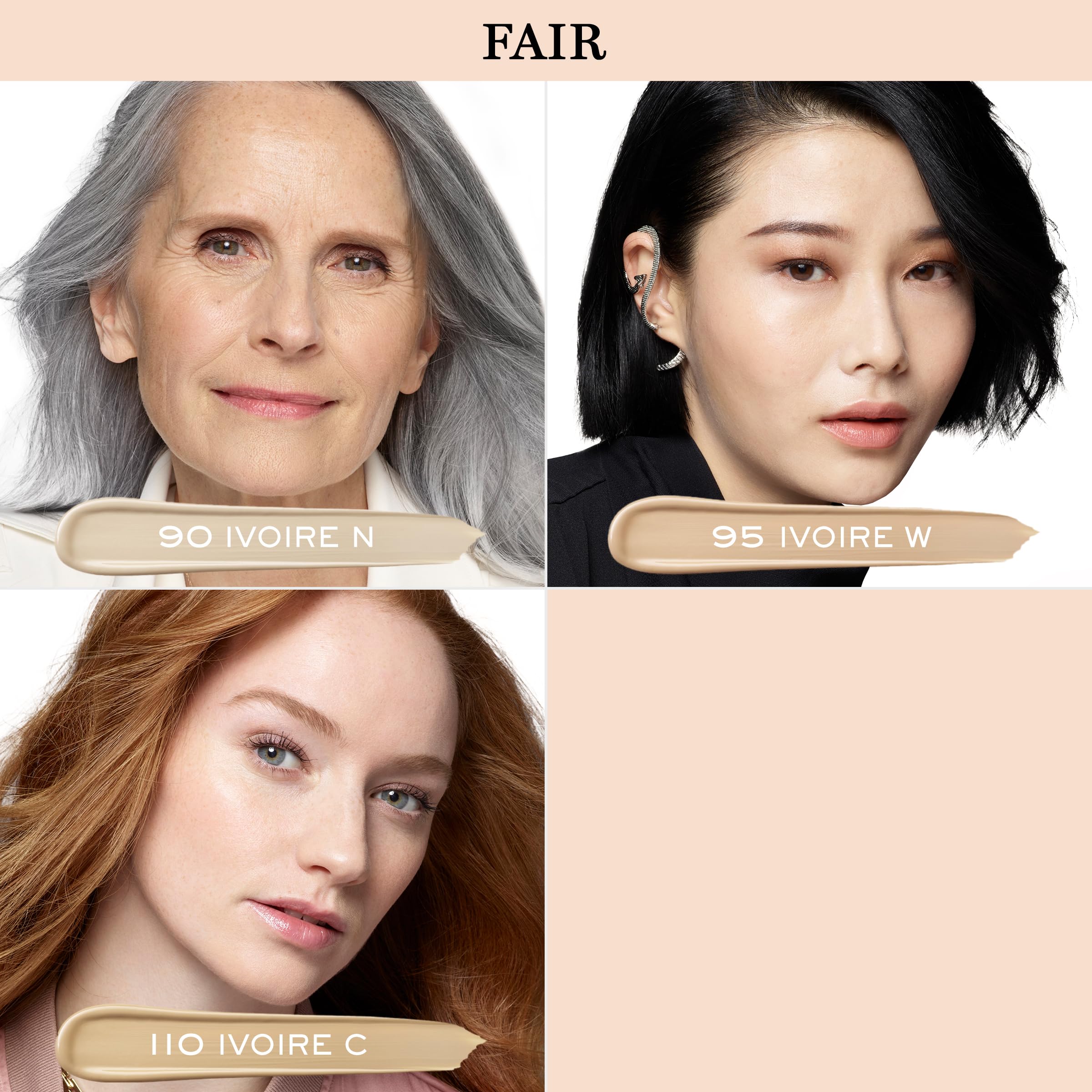 Lancôme concealer applied under eye to brighten and smooth
