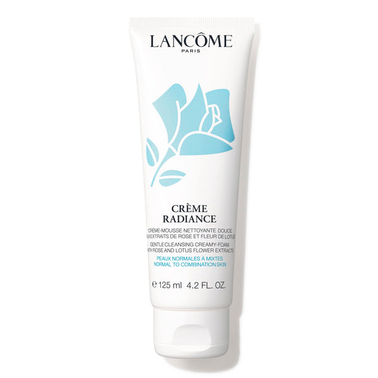 Lancôme front bottle view showing elegant packaging and clean branding for shelf appeal