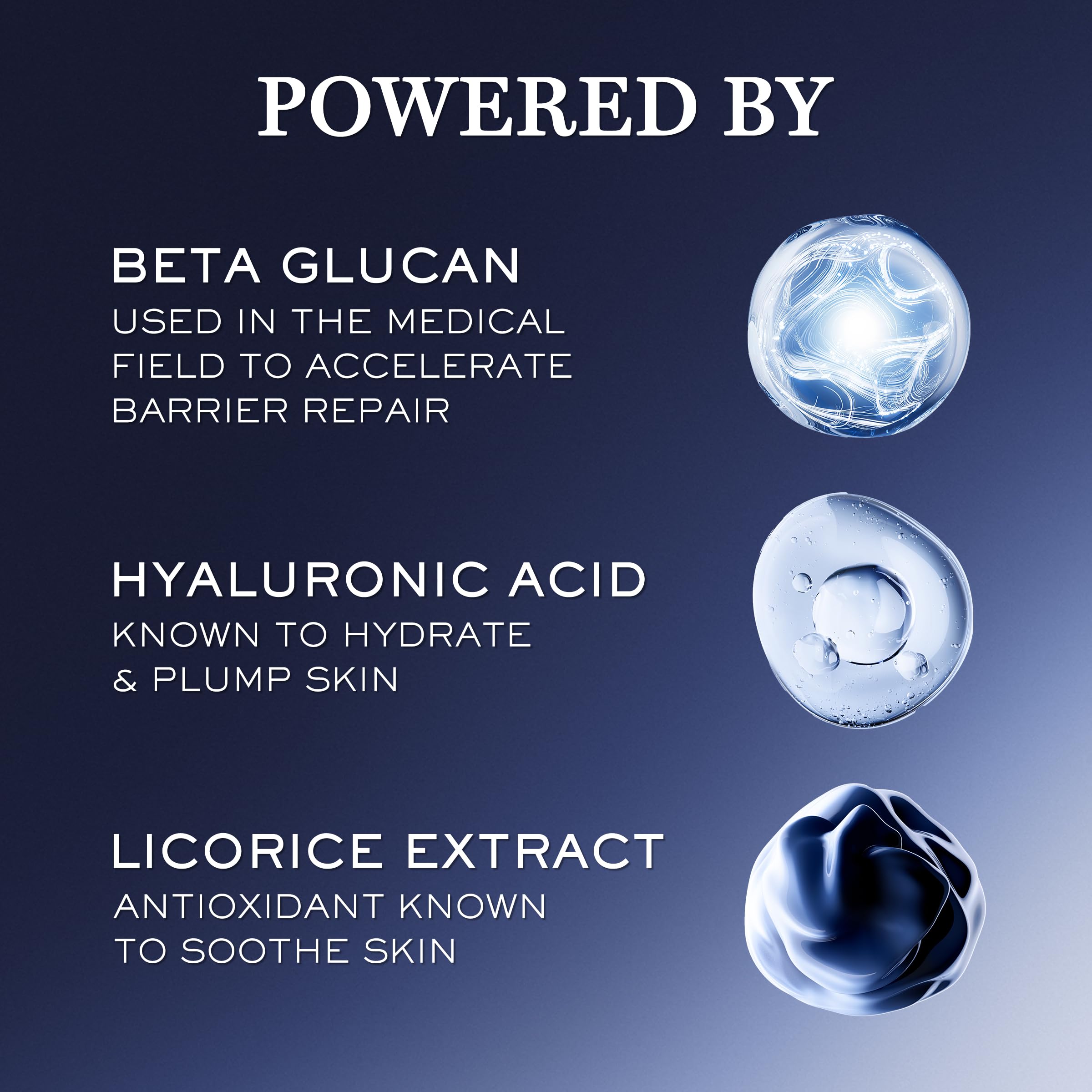 Lancôme ingredients close-up highlighting hyaluronic acid for plumping hydration