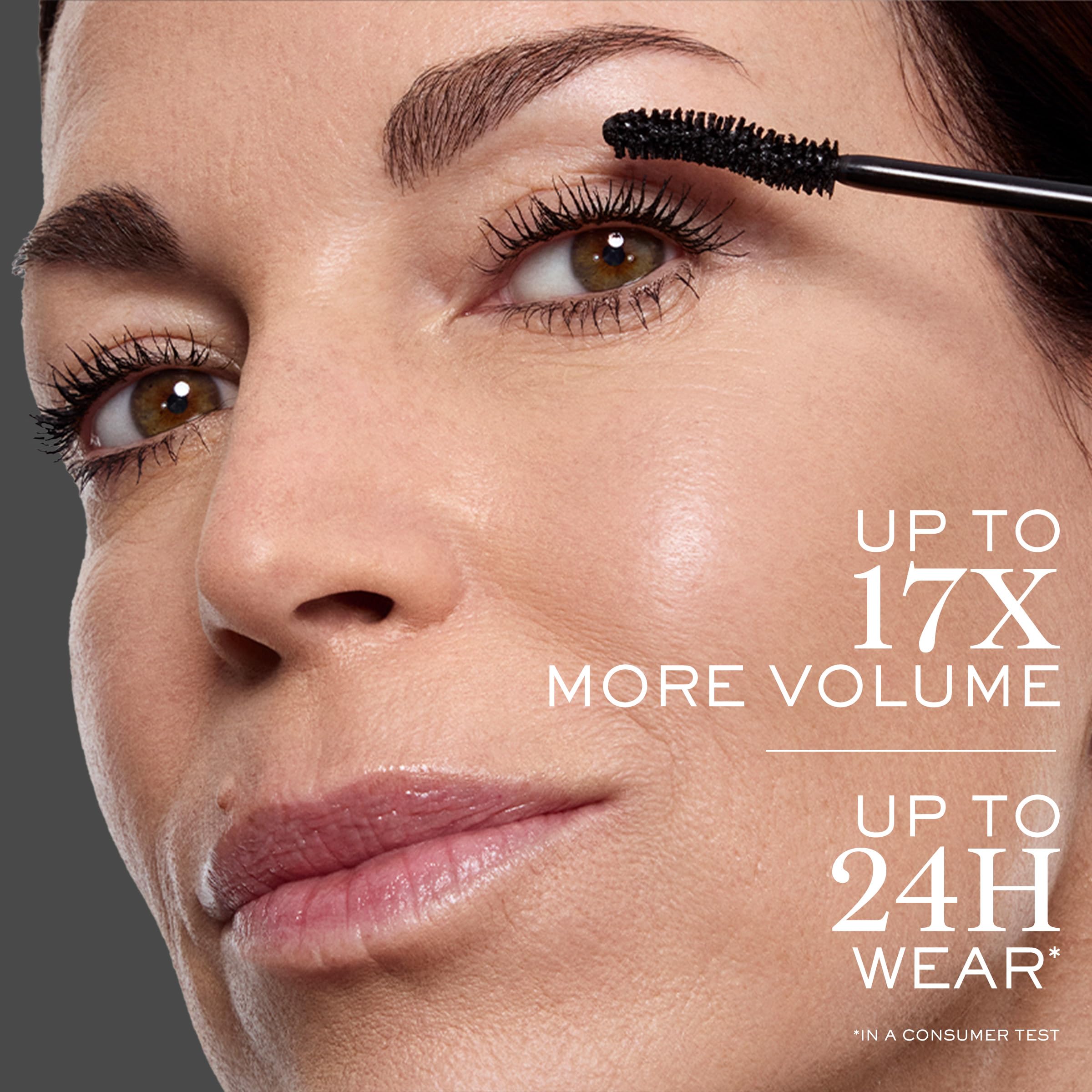 Lancôme Hypnôse Drama open tube revealing ultra-black formula consistency