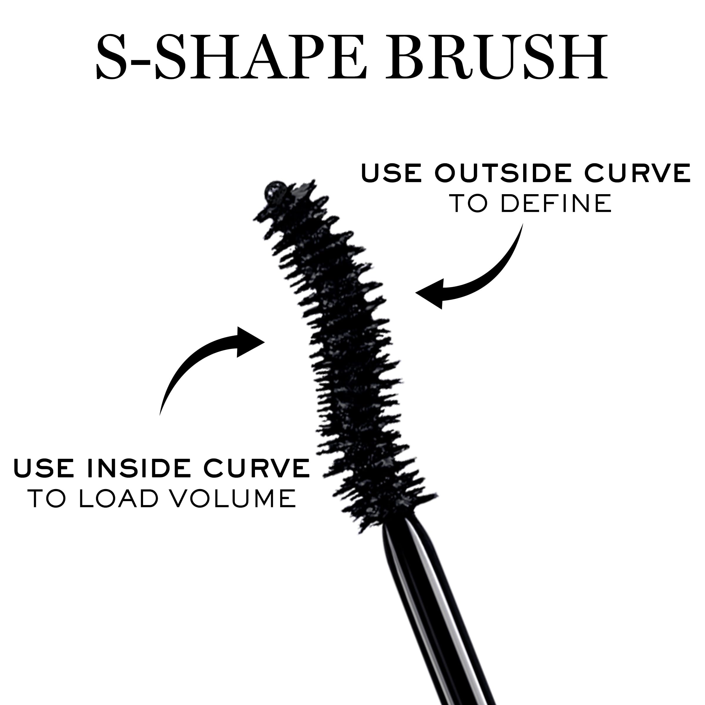Lancôme Hypnôse Drama wand with rich texture for buildable application