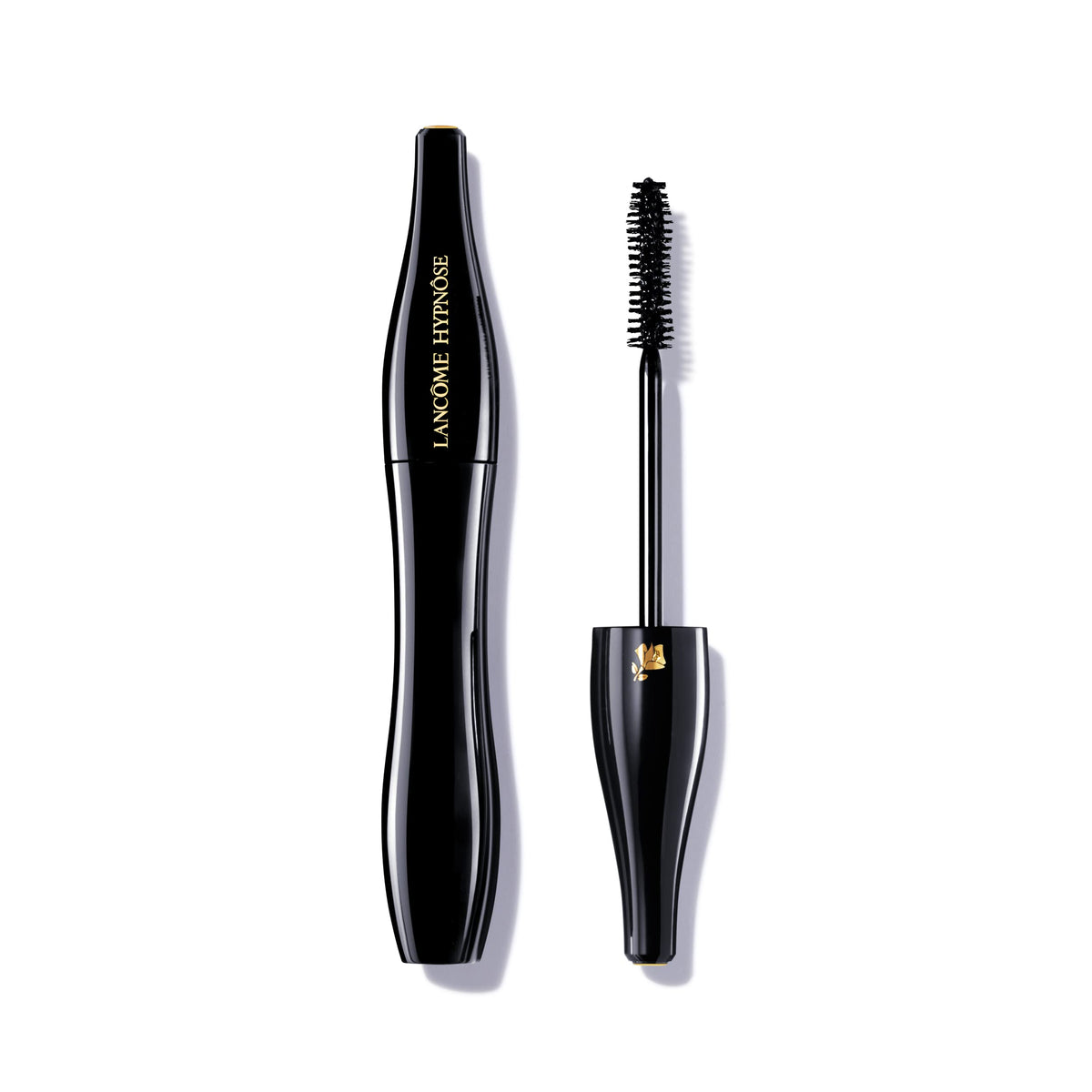 Lancôme front packaging showing sleek black tube and brand clarity for easy selection