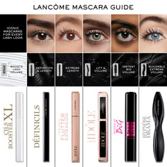 Lancôme Hypnôse label detail emphasizing product name and benefits