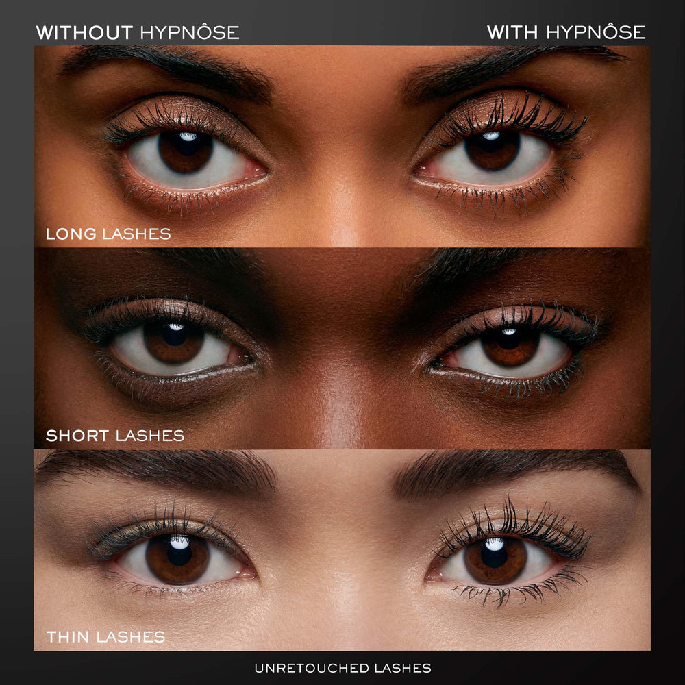 Lancôme POWERFULL brush close-up capturing bristles for even root-to-tip coating