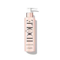 Lancôme Idôle Body Up front bottle showing sleek new packaging and signature scent benefit