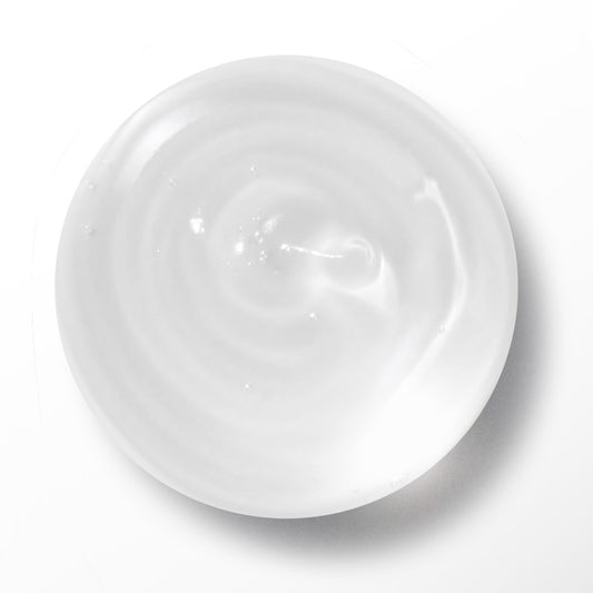 Lancôme close-up texture of primer showing smooth spreadability benefit