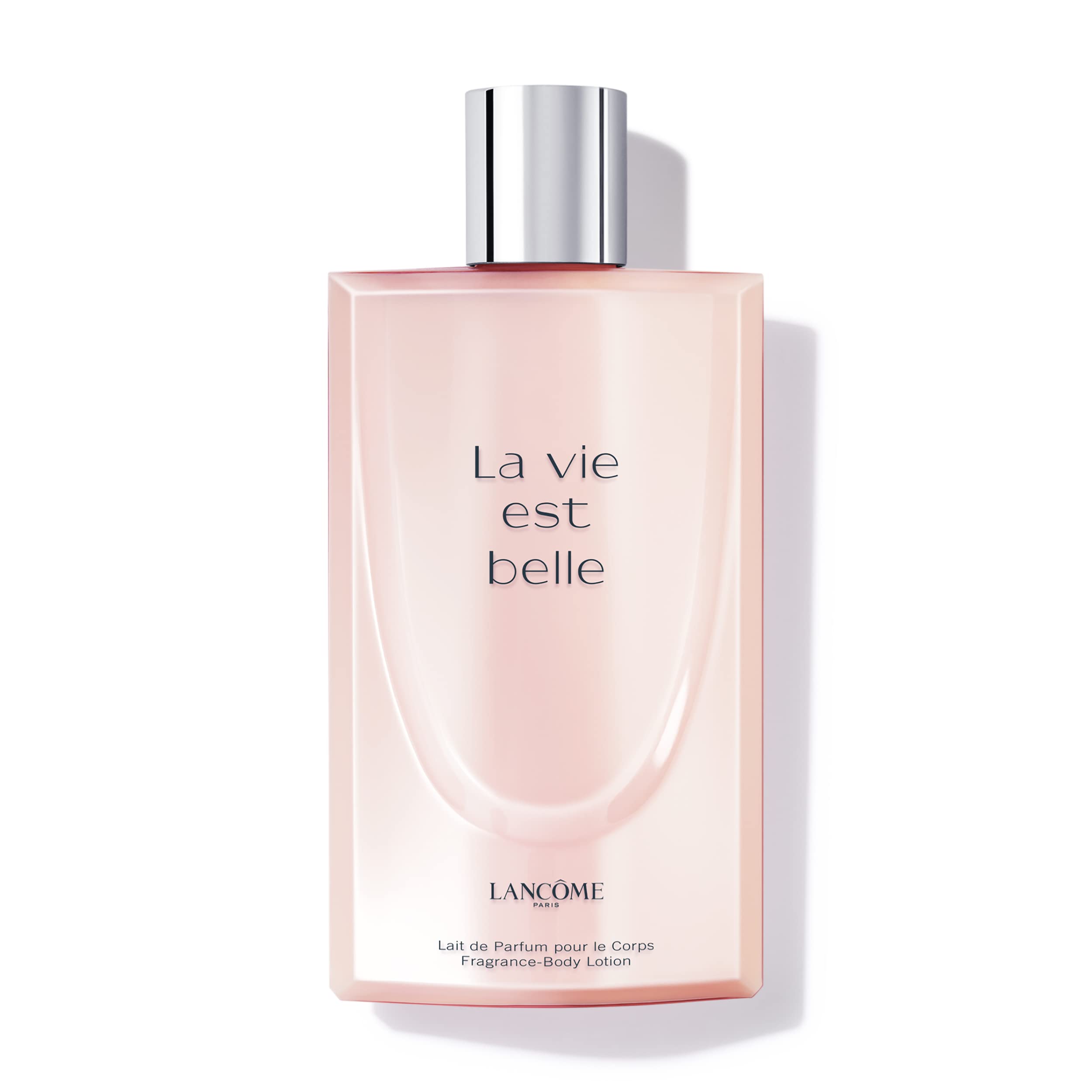 Lancôme front bottle view showing label and elegant packaging benefit: premium presentation