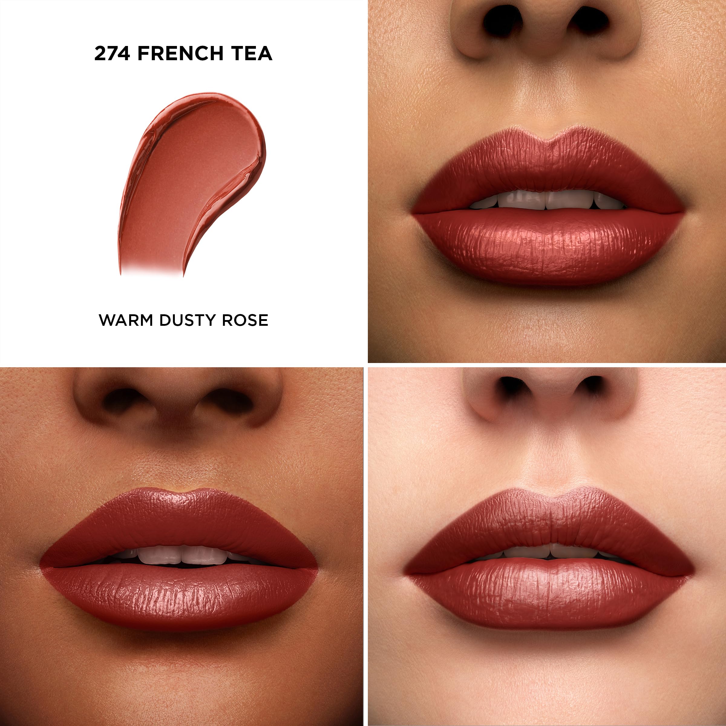 Lancôme bullet tilt view illustrating creamy shape for smooth application benefit