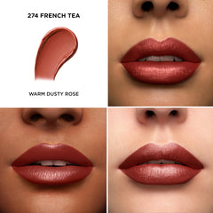 Lancôme bullet tilt view illustrating creamy shape for smooth application benefit
