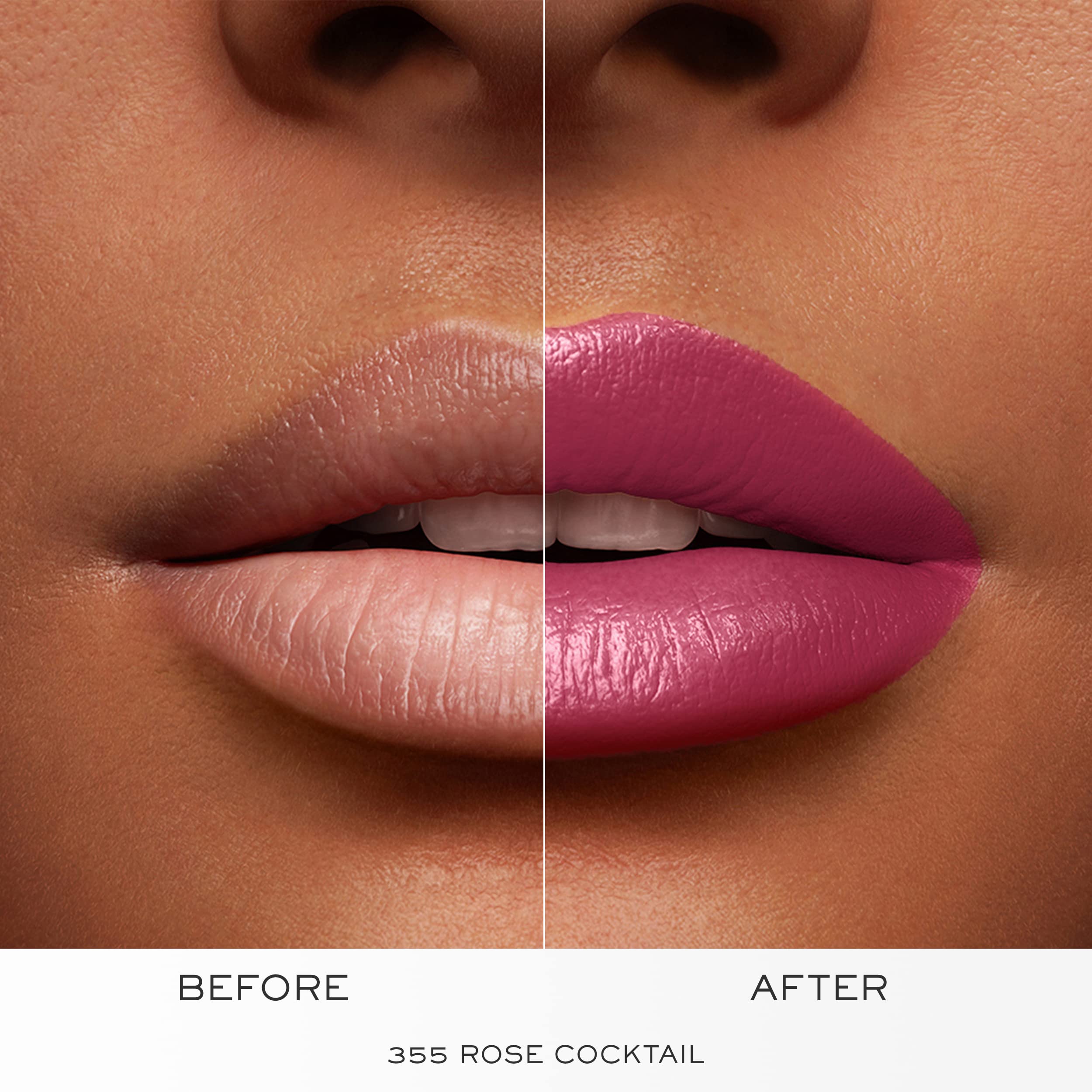 Lancôme packaging detail with logo signaling premium presentation