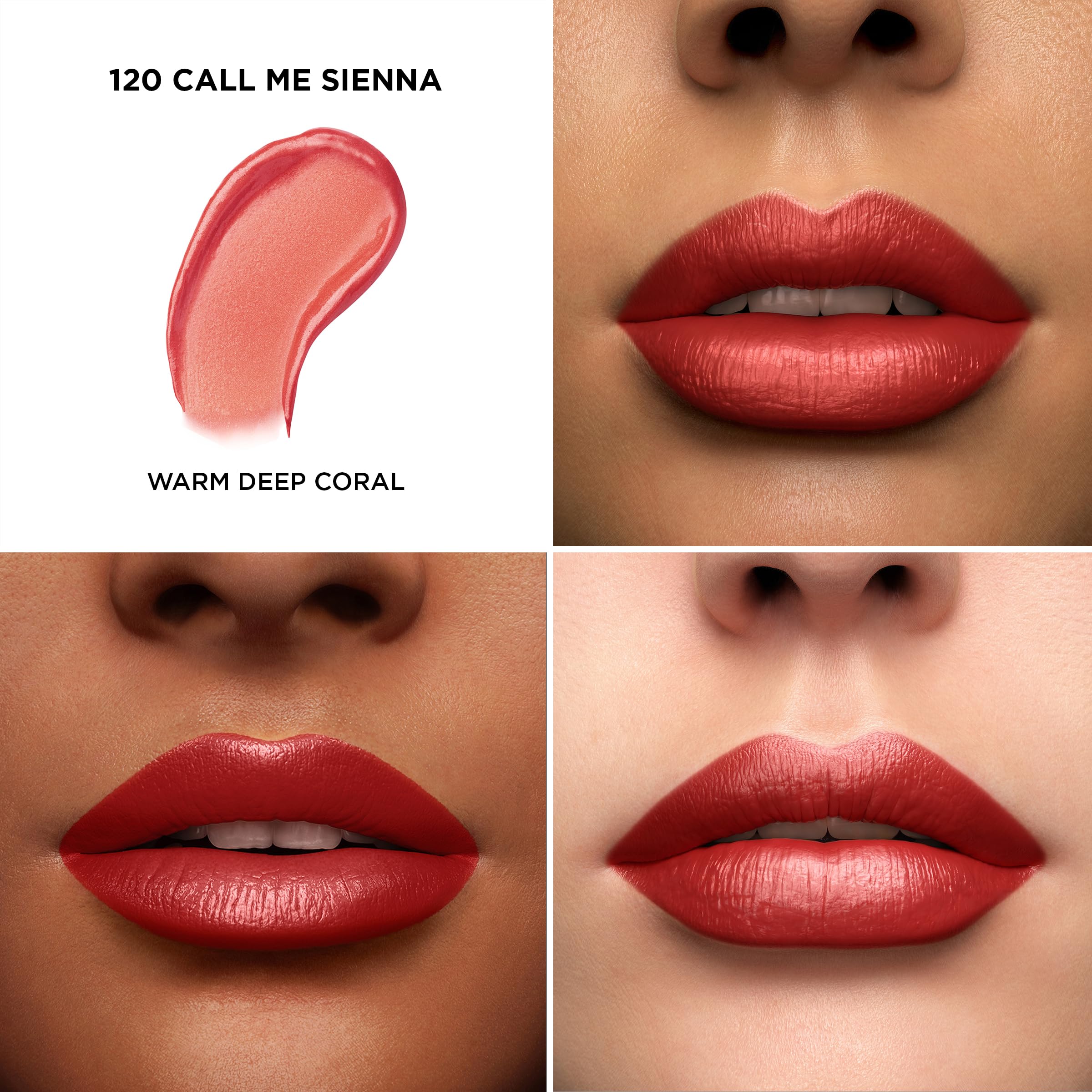 Lancôme L'Absolu Rouge bullet close-up highlighting smooth tip and precise application