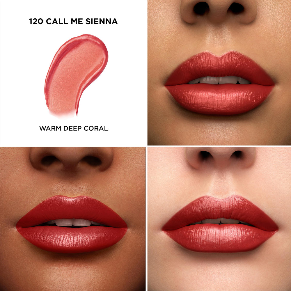 Lancôme L'Absolu Rouge bullet close-up highlighting smooth tip and precise application