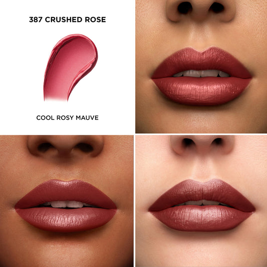 Lancôme lipstick open showing creamy applicator texture for smooth glide