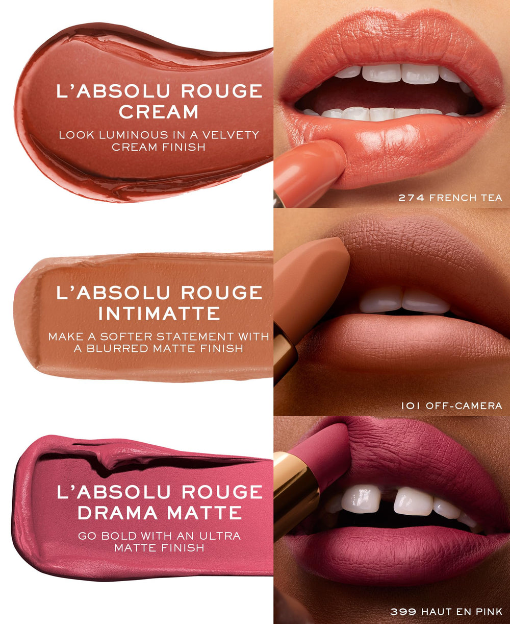 Lancôme rose balm ingredient shot emphasizing nourishing component for hydrated lips.