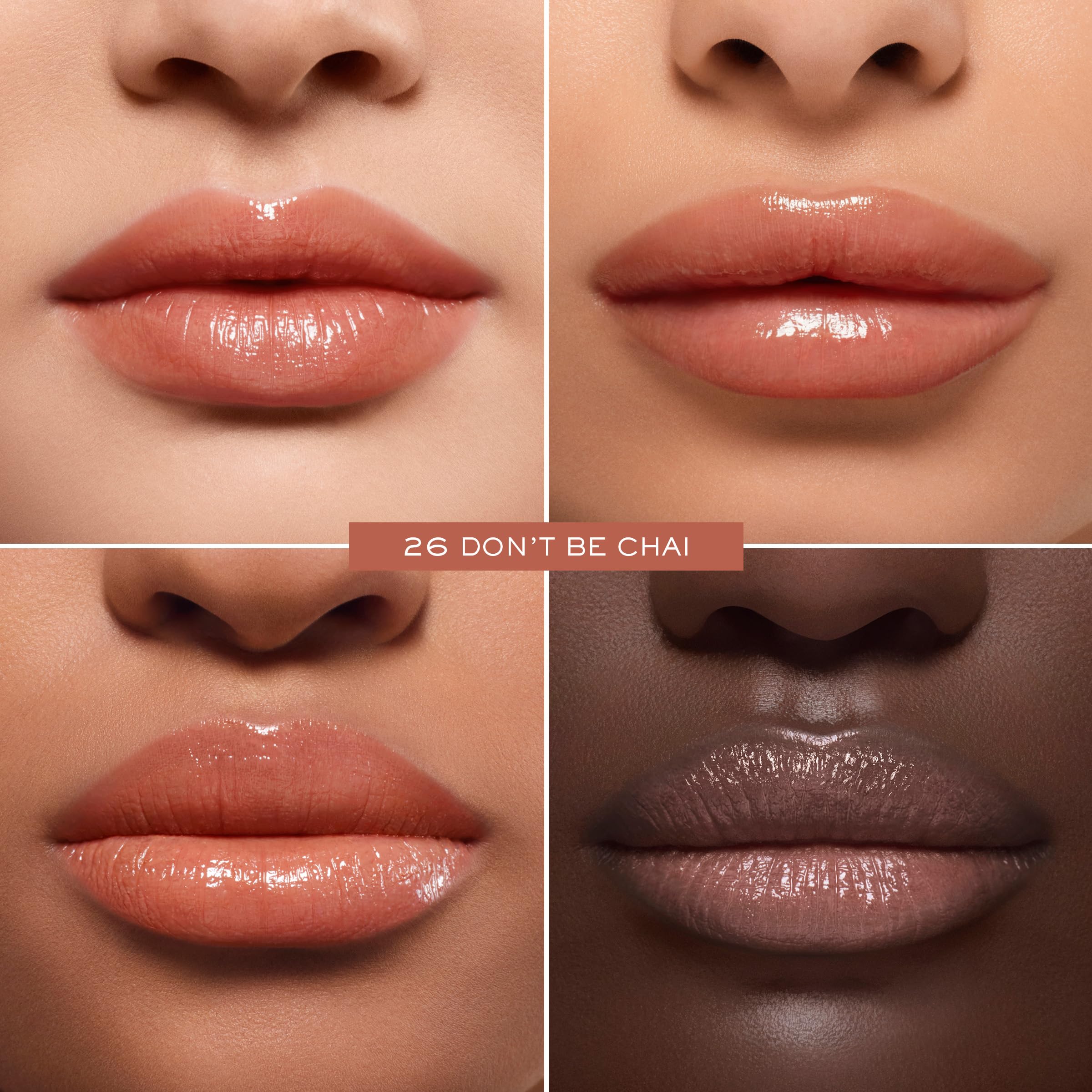 Lancôme Lip Idôle Butterglow ingredient palette with squalane and oils for nourishment