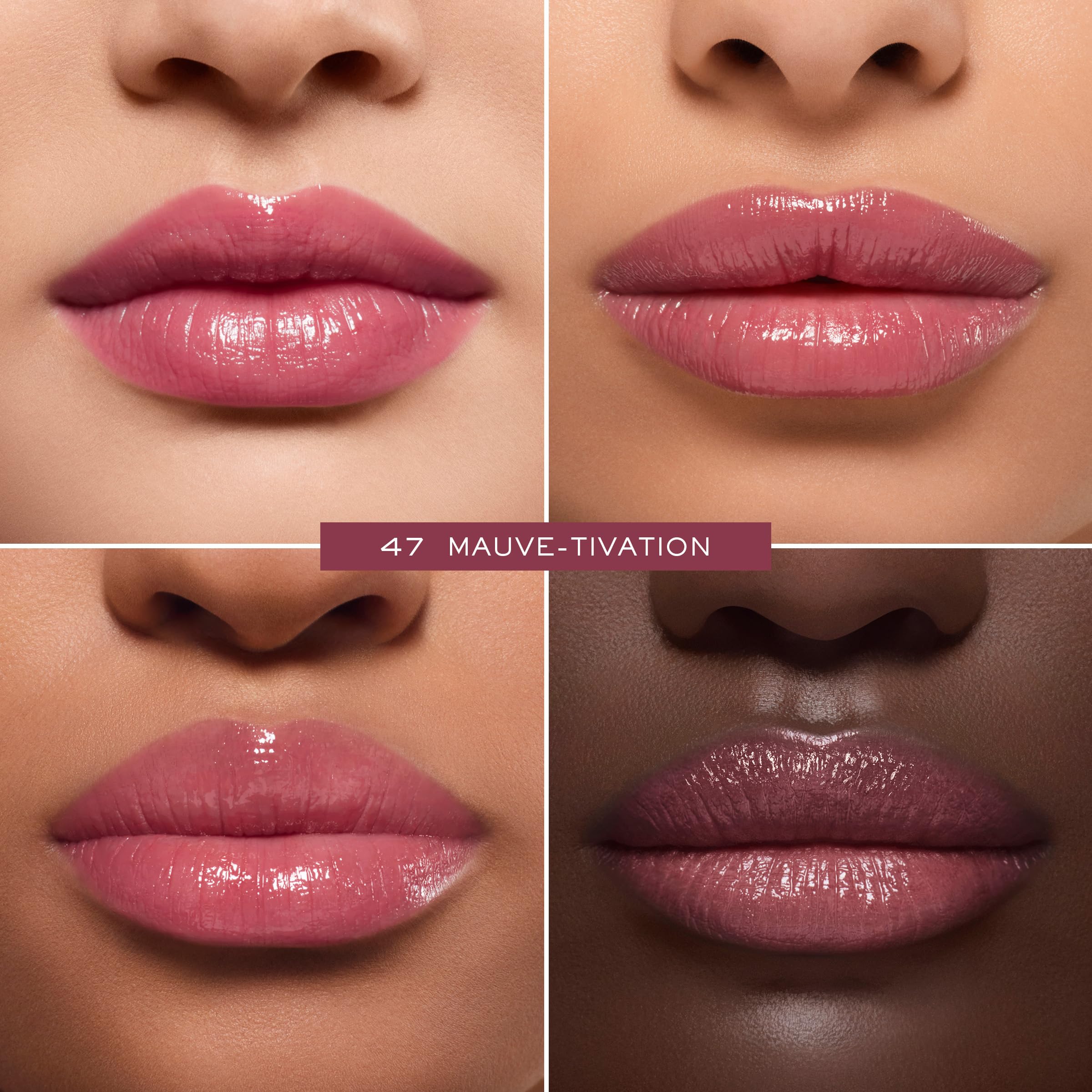 Lancôme on vanity with other makeup showing layering versatility benefit