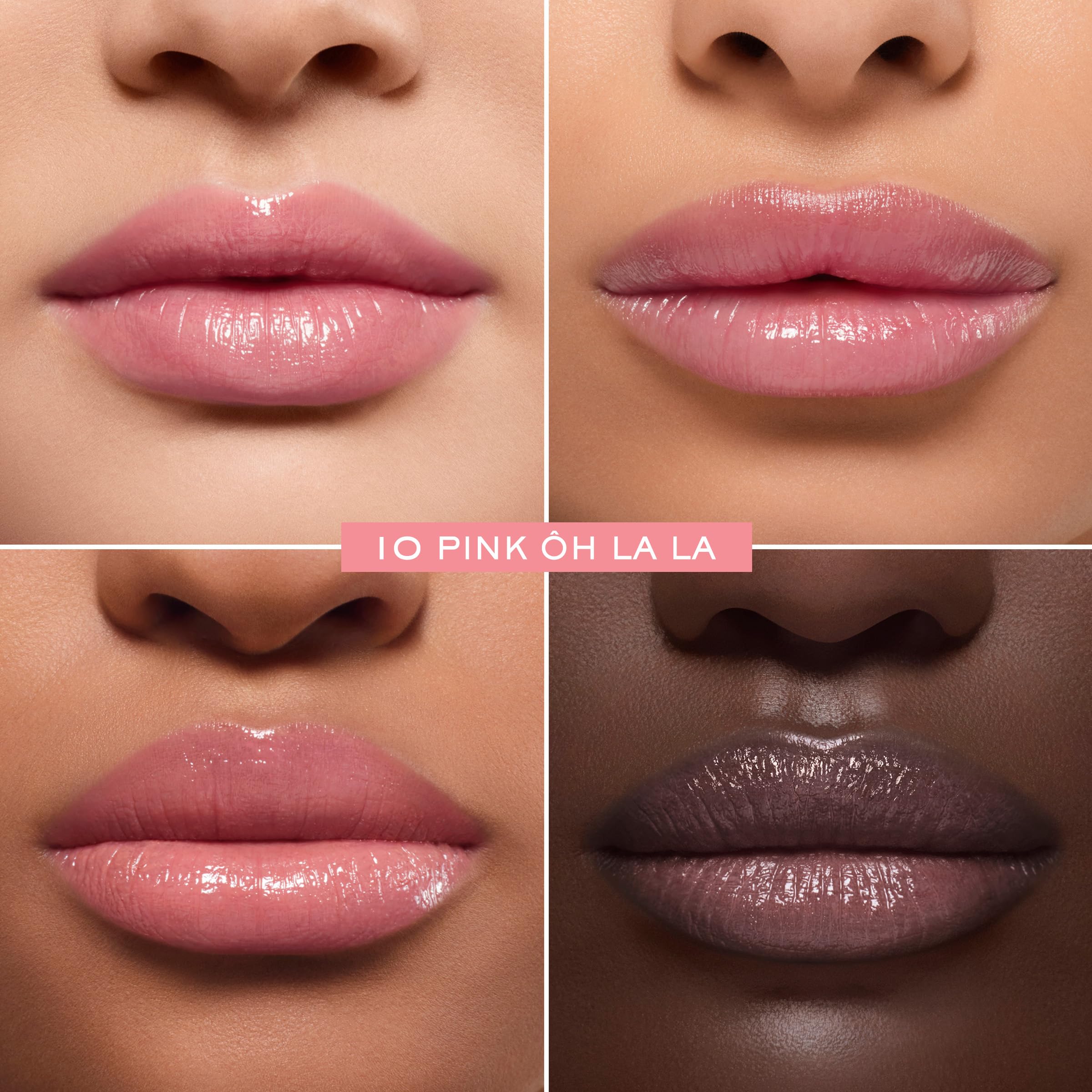 Lancôme lip idôle next to coin for size comparison, travel-ready hydration benefit