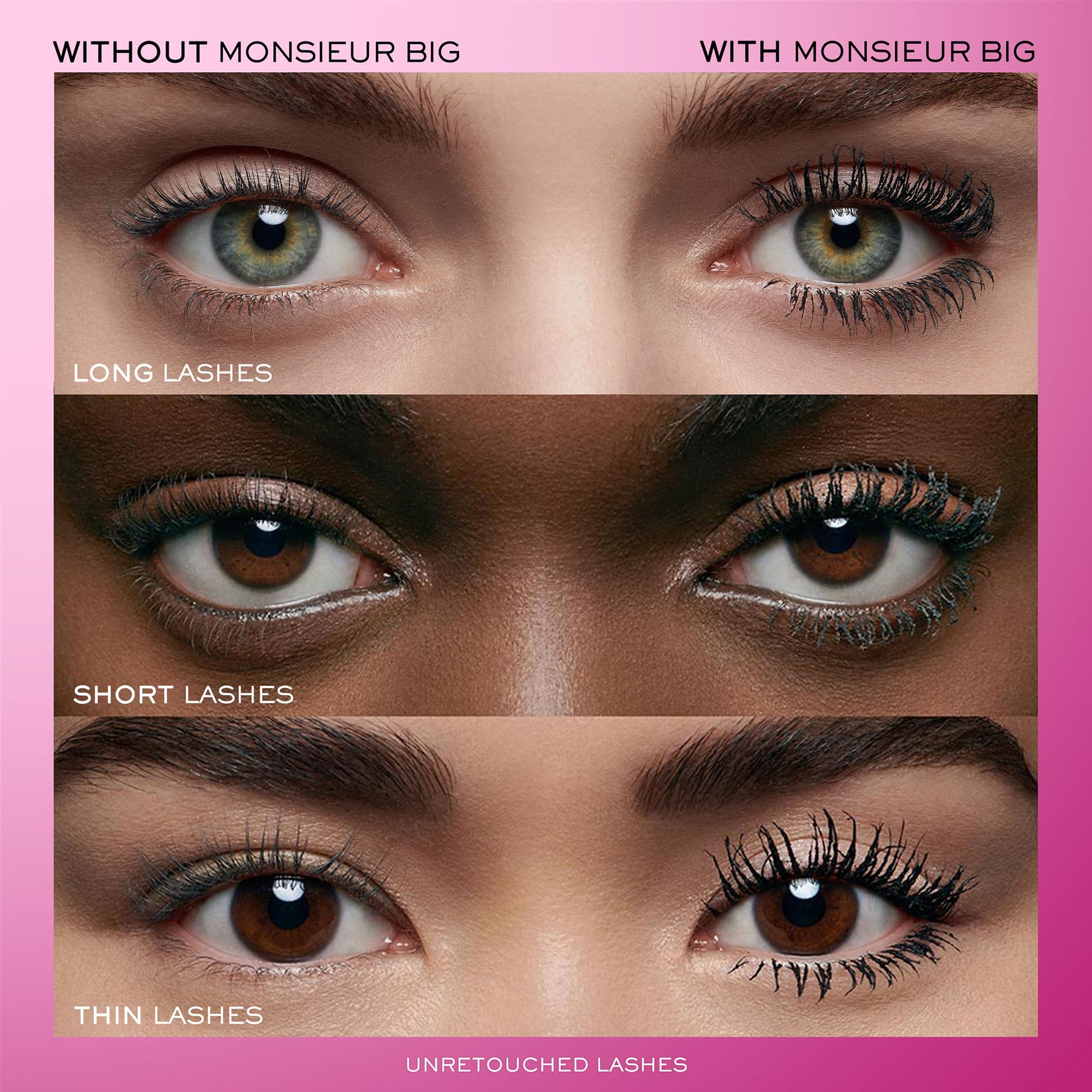 Lancôme Monsieur Big large wavy brush close-up demonstrating dense fibers for volume