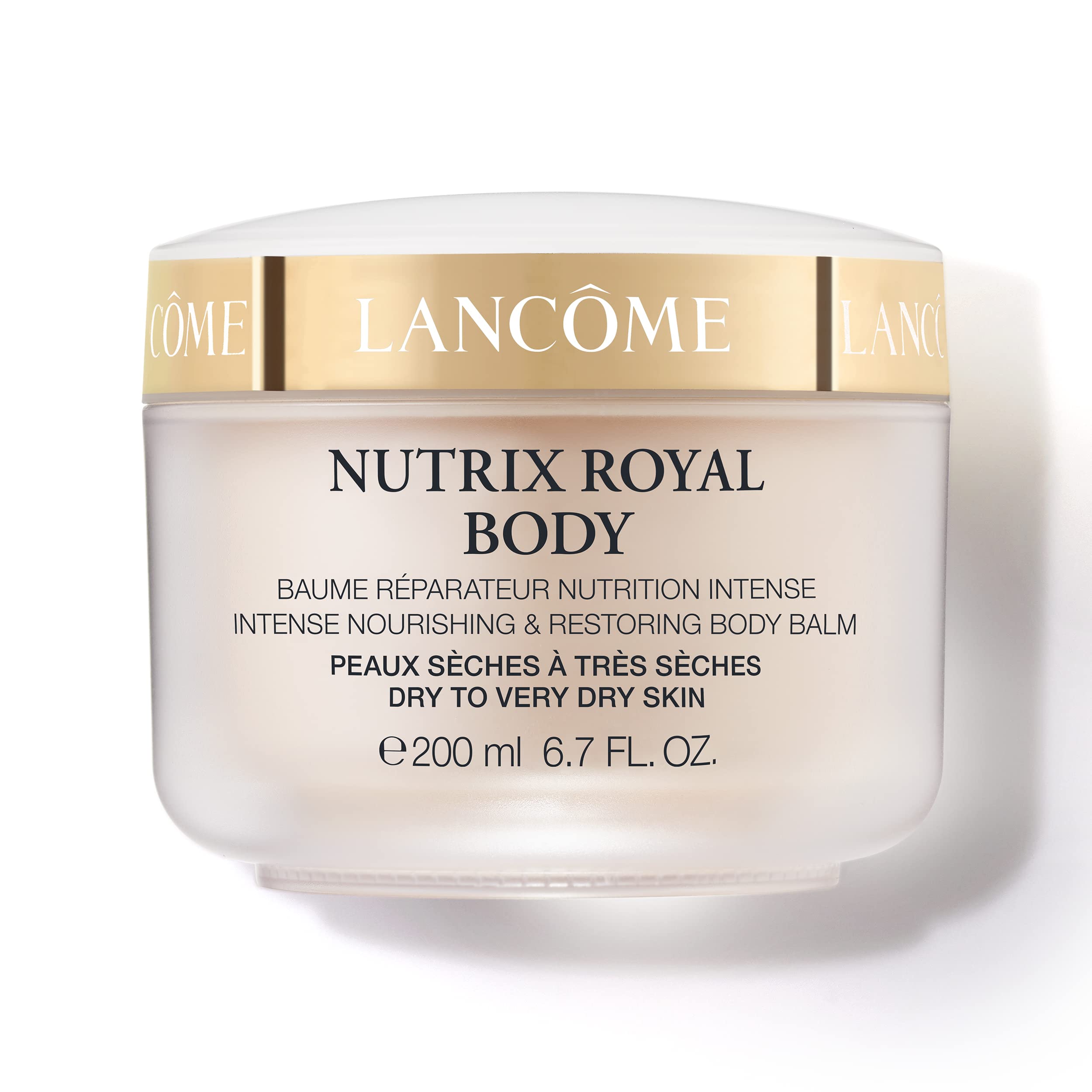 Lancôme Nutrix Royal Body Butter jar front view showing packaging and premium finish