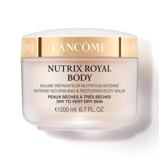 Lancôme Nutrix Royal Body Butter jar front view showing packaging and premium finish
