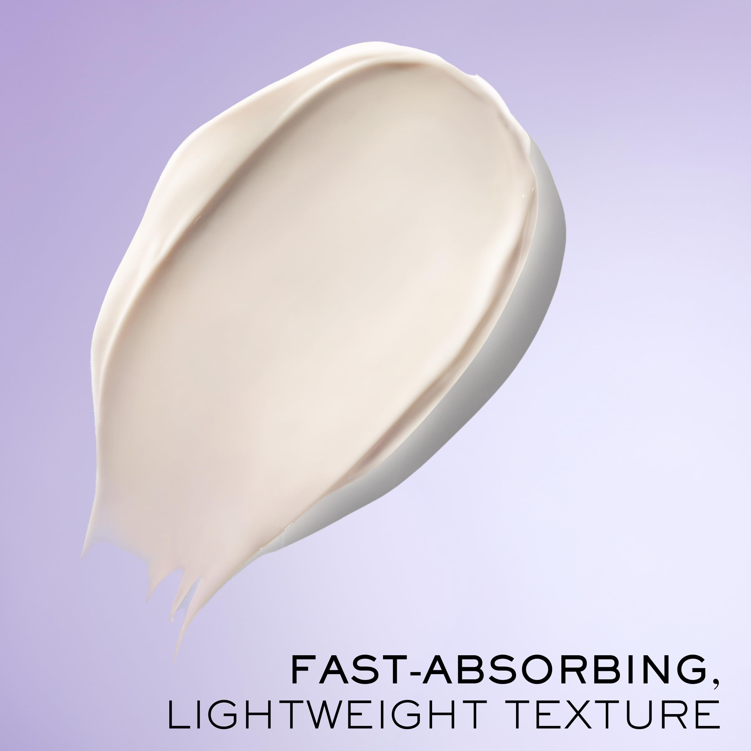 Lancôme pump and cap detail emphasizing controlled dispensing and freshness