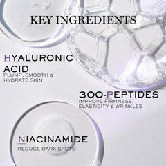 Lancôme refill sachet and jar demonstrating sustainable packaging option