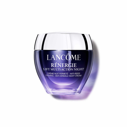 Lancôme Rénergie front jar showing packaging and elegant finish, communicates luxury