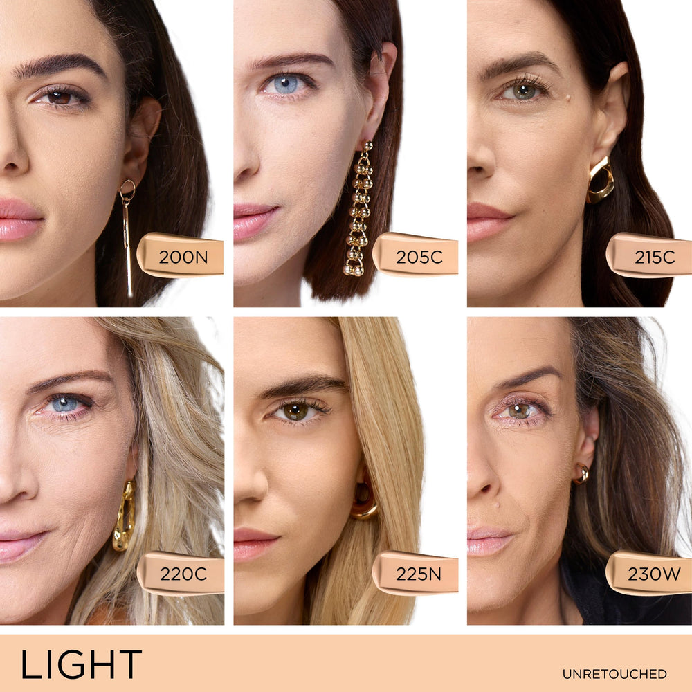 Lancôme applied with brush delivering full coverage and seamless skin finish benefit