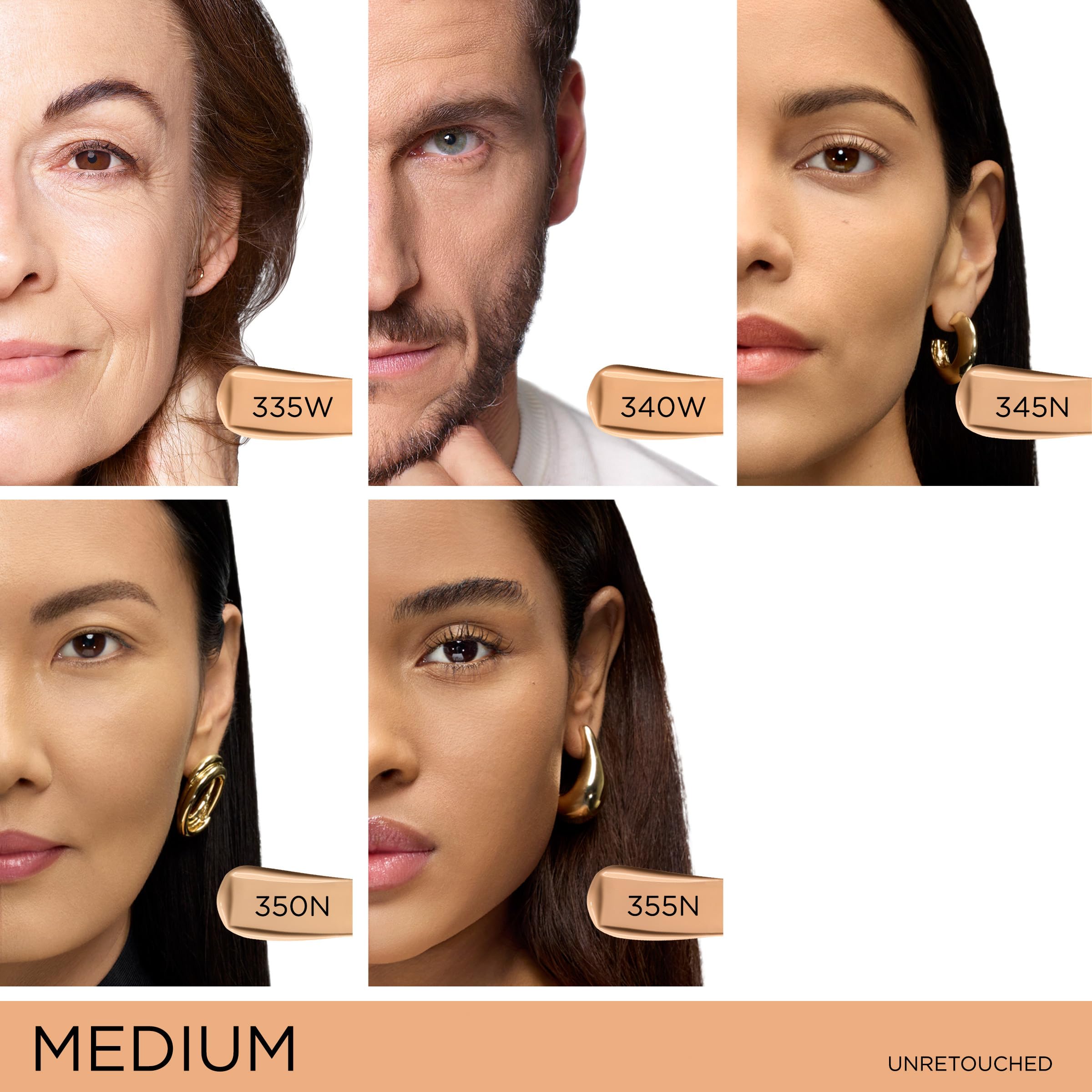 Lancôme foundation drop on hand highlighting medium-full coverage