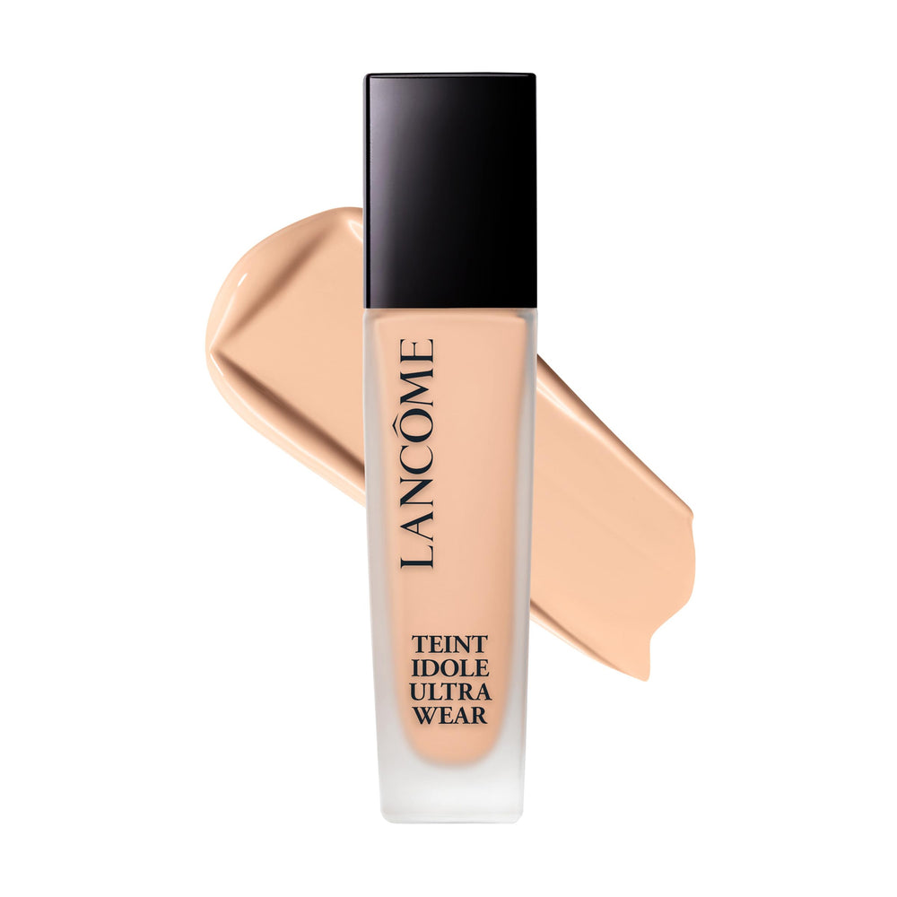 Lancôme front bottle showing product packaging and elegant finish benefit
