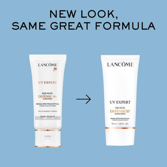 Lancôme dispenser pump detail highlighting controlled, mess-free application benefit
