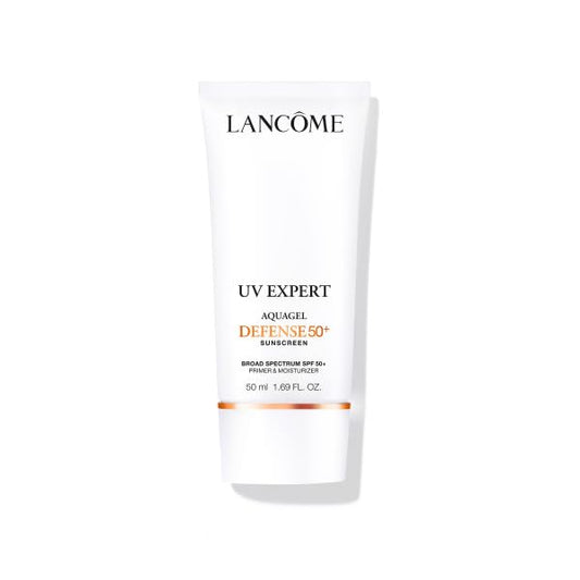 Lancôme front packaging showing product and brand for recognizable protection