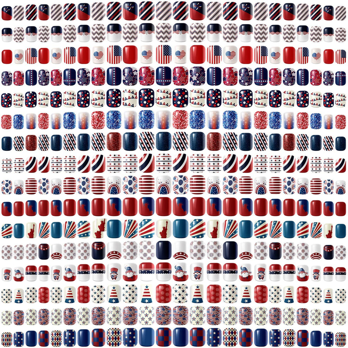 Landhoow front packaging showing 16 packs and patriotic theme for easy event prep