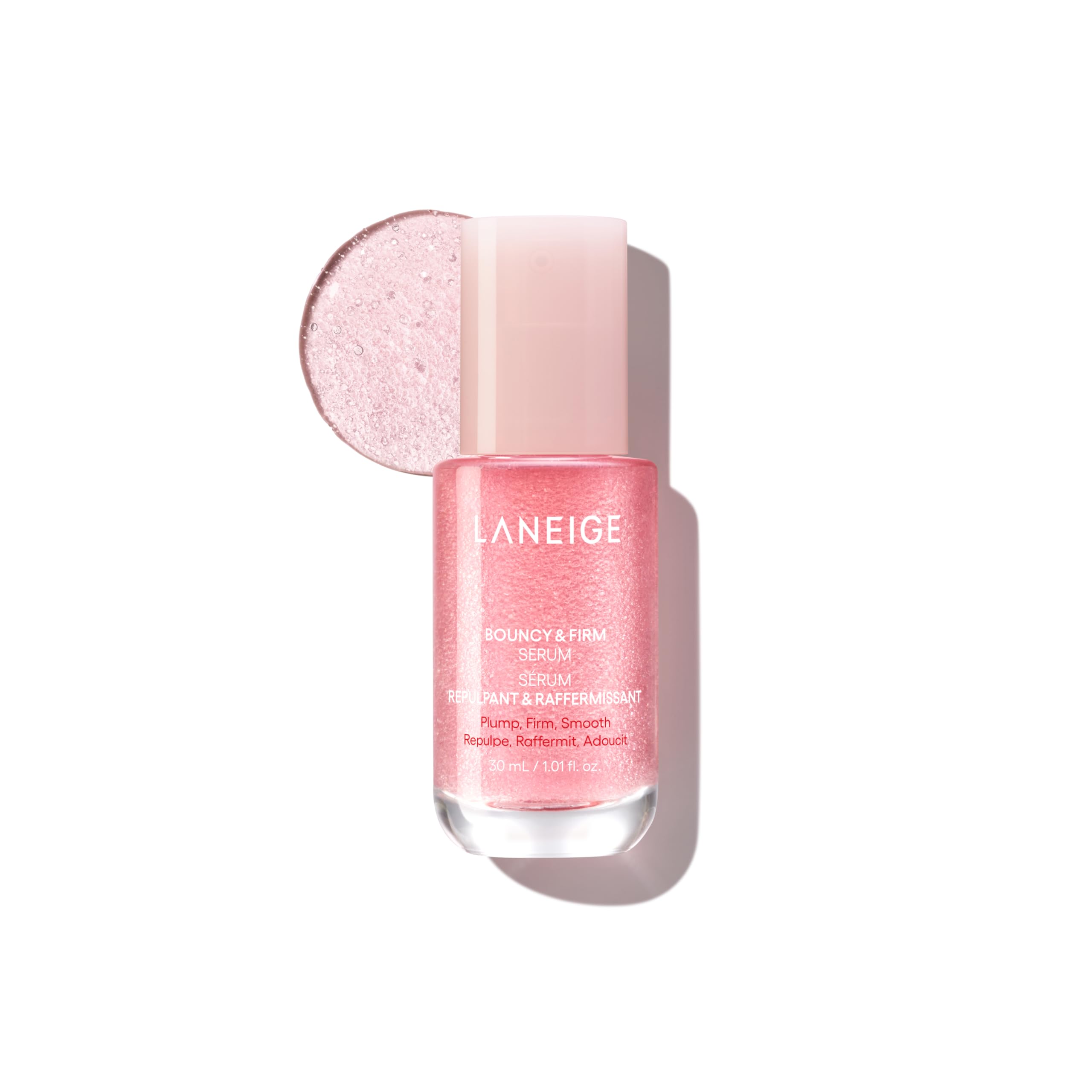 LANEIGE bottle front view showing sleek packaging and brand clarity