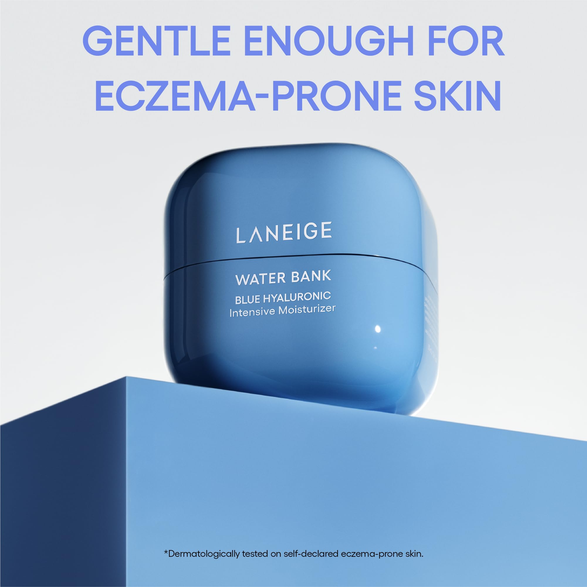 LANEIGE Blue Hyaluronic ingredient close-up illustrating deep hydration