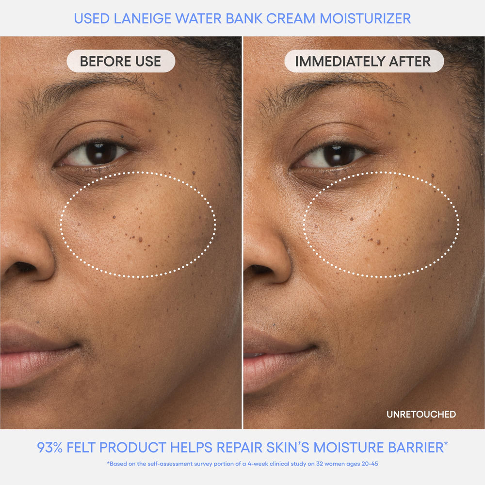 LANEIGE ingredients close-up highlighting ceramides and squalane benefits