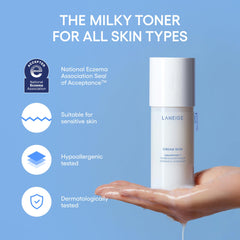 LANEIGE used in morning routine, supports hydrated skin all day