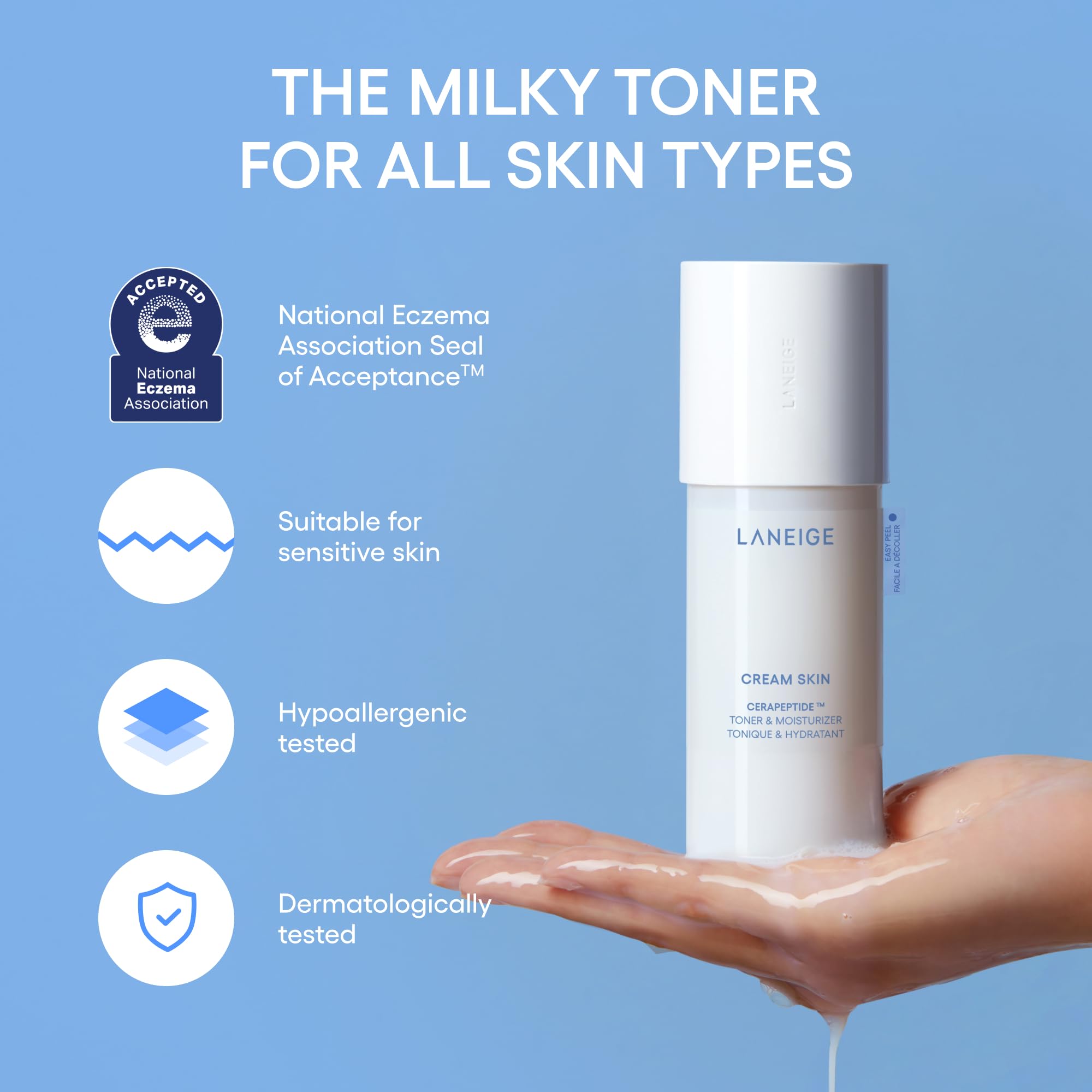 LANEIGE packaging recyclable label focus promoting refillable sustainability