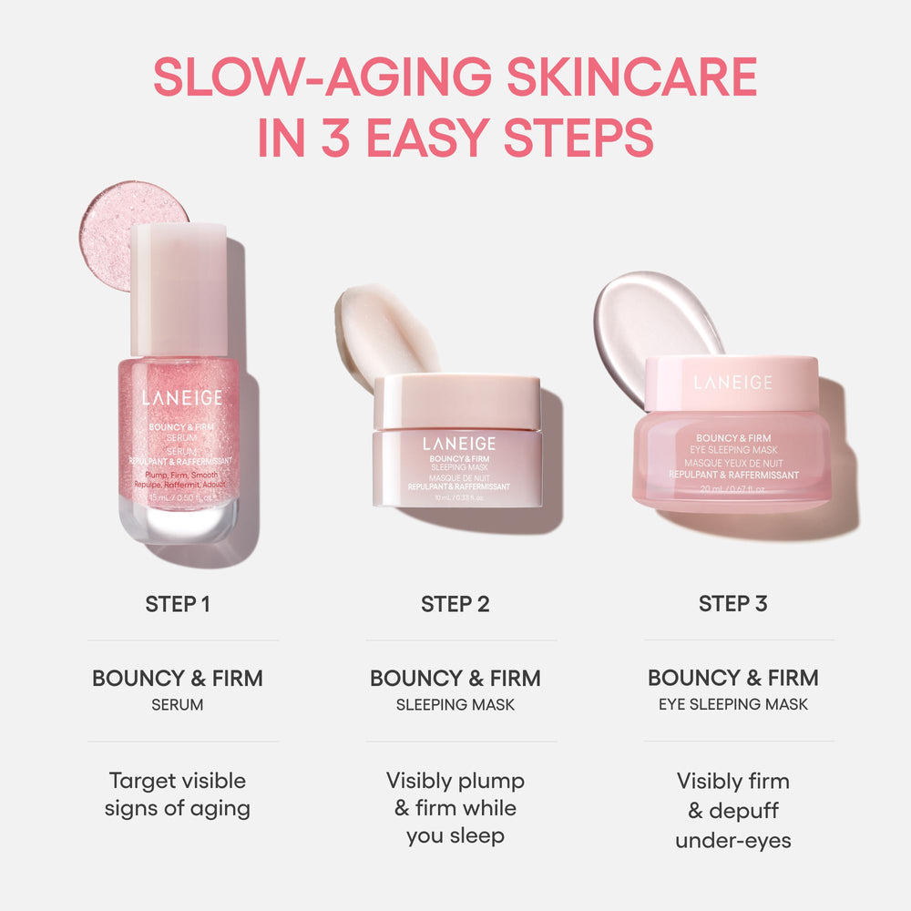 LANEIGE Eye Sleeping Mask open jar highlighting targeted overnight eye care