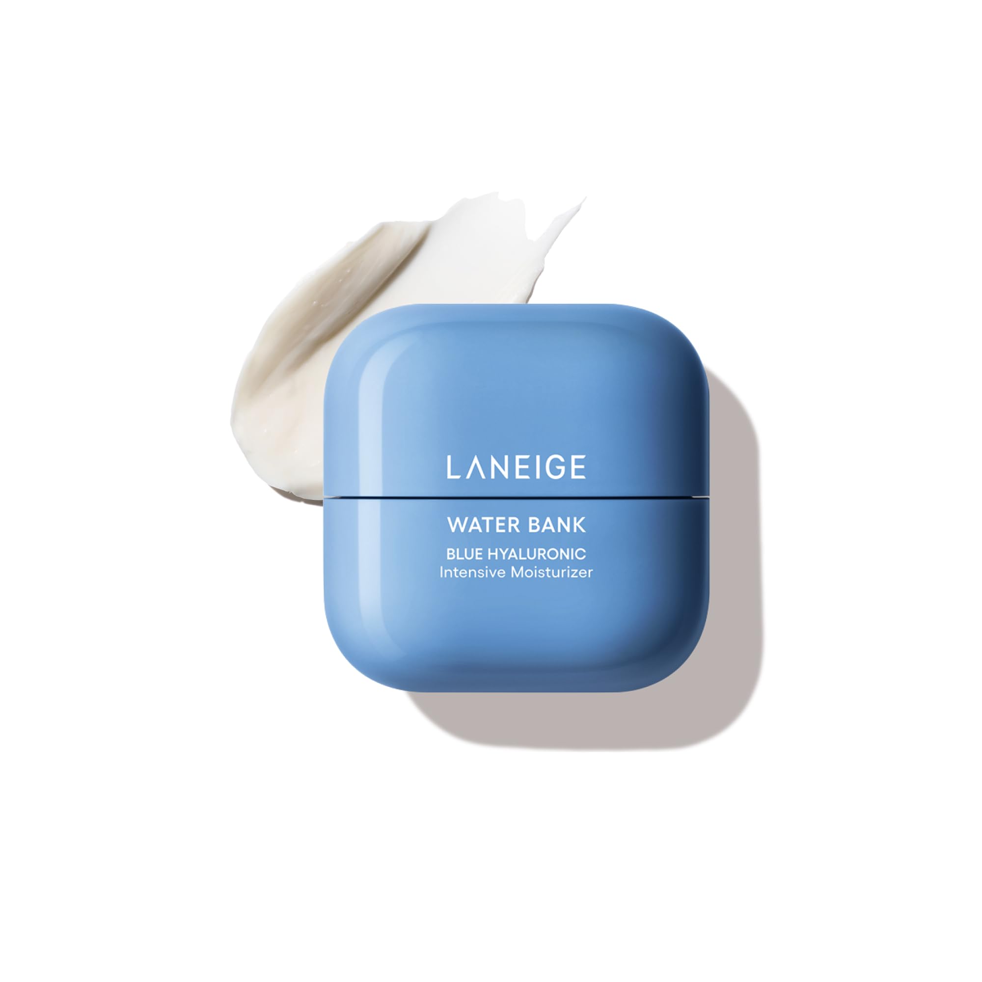 LANEIGE jar front view showing product and hydration benefits
