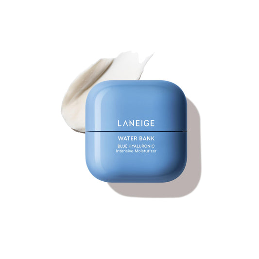 LANEIGE jar front view showing product and hydration benefits