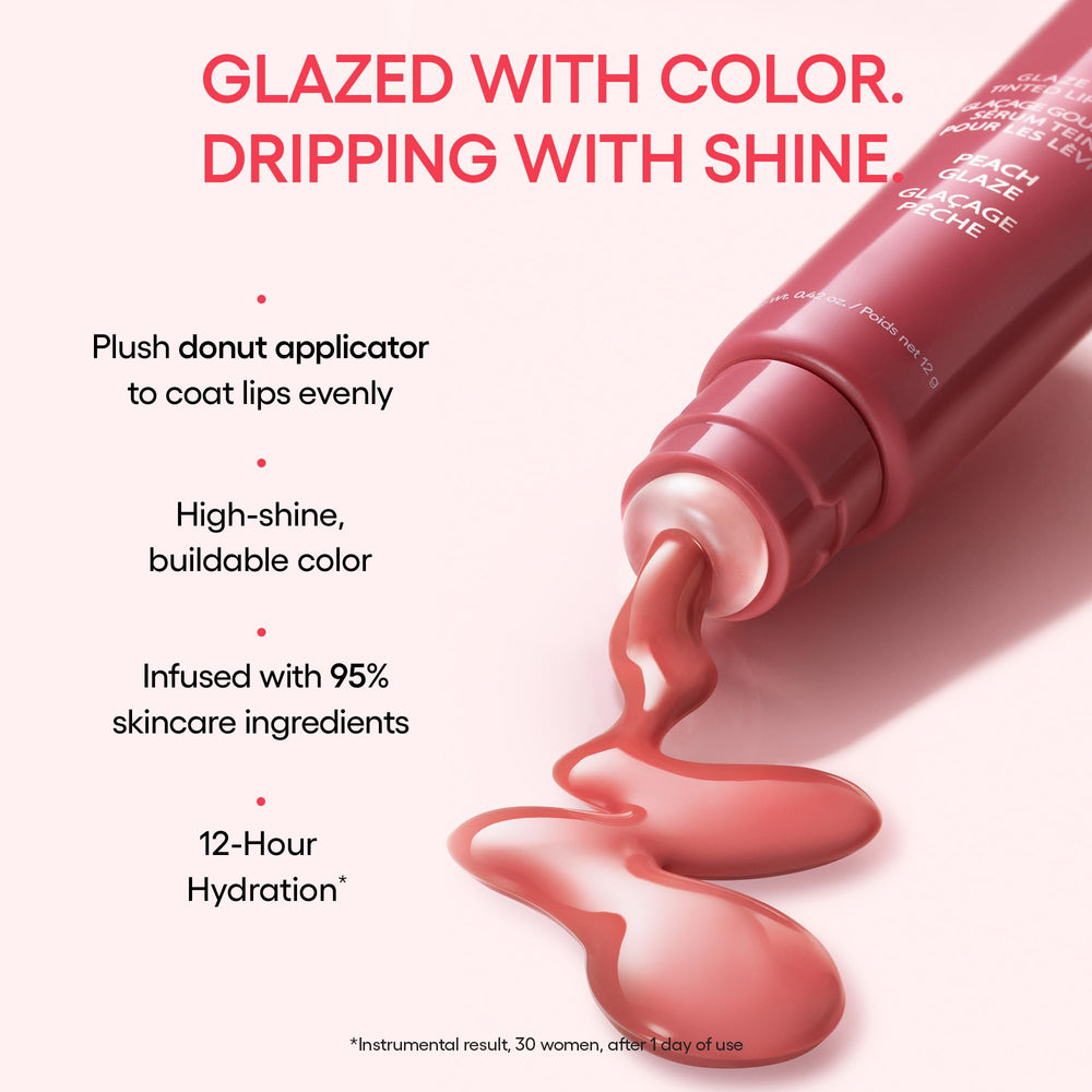 LANEIGE Strawberry Sprinkles on lips offers cool pink brighten effect