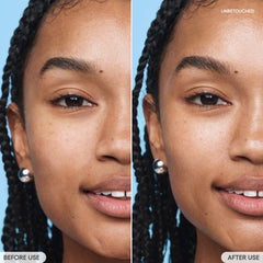 LANEIGE close-up texture of sunscreen illustrating lightweight moisturizing feel