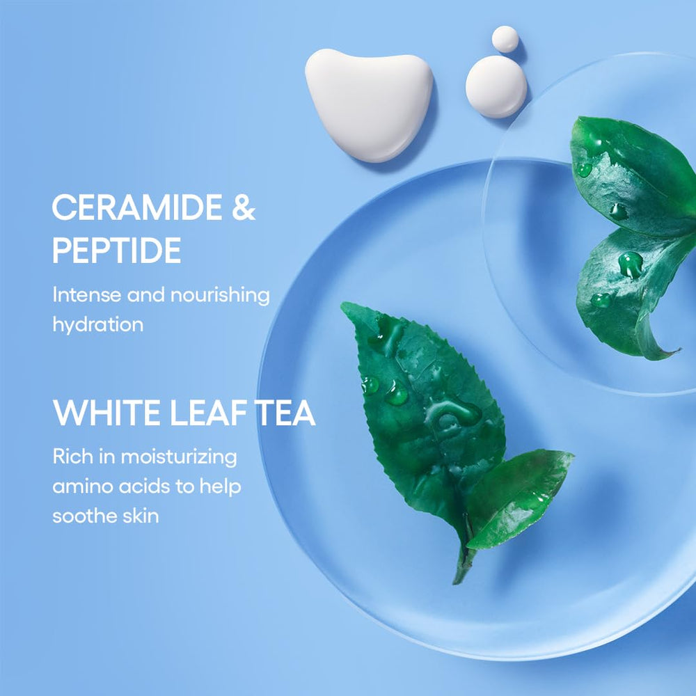 LANEIGE mist inside a travel pouch demonstrating portability and on-the-go hydration benefit