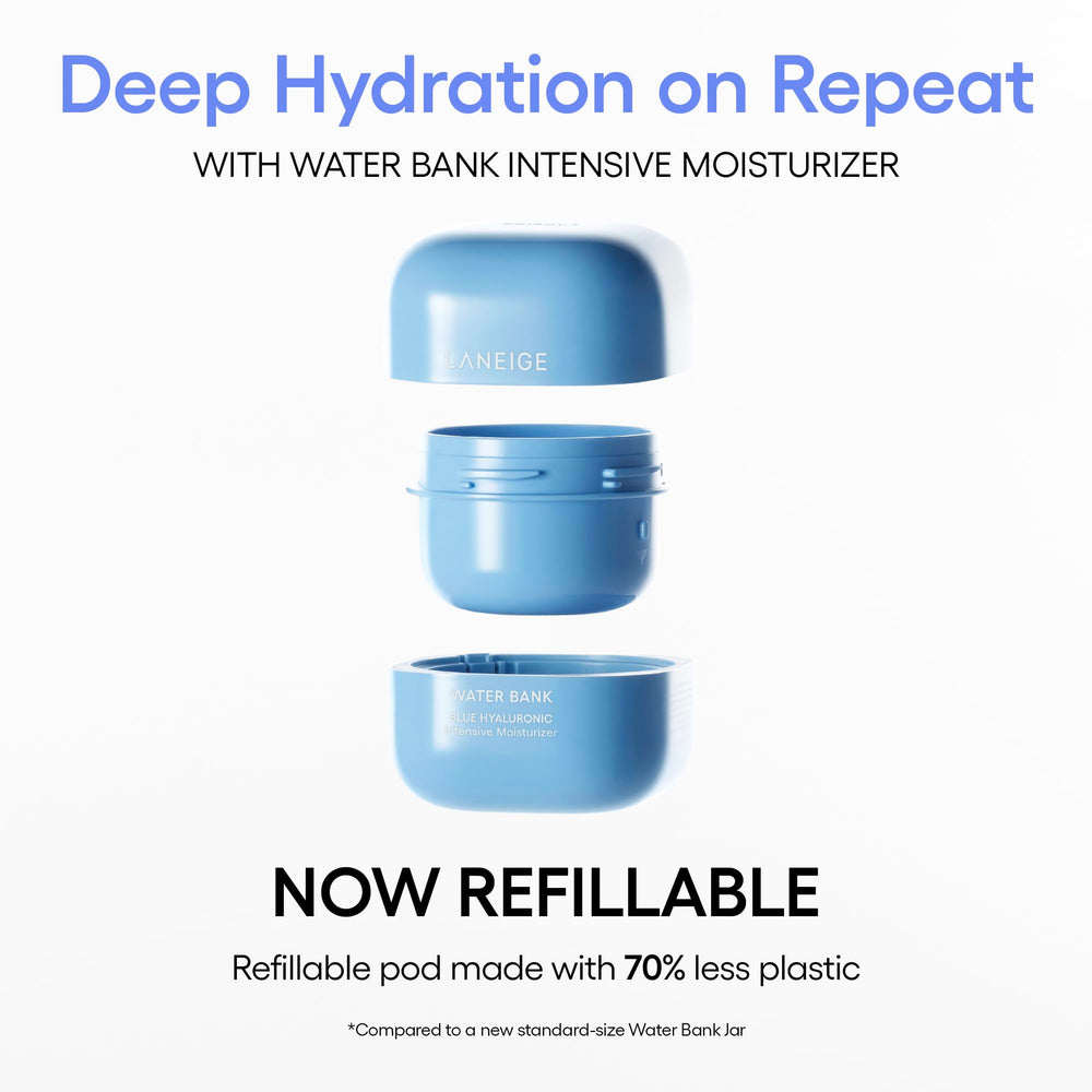 LANEIGE moisturizer staged in bathroom routine demonstrating everyday use benefit