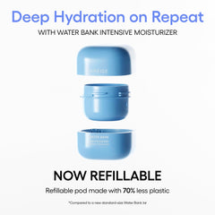LANEIGE moisturizer staged in bathroom routine demonstrating everyday use benefit