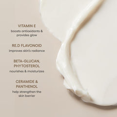 LANEIGE close-up of buttery cream texture that melts for deep hydration