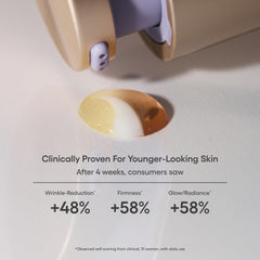 LANEIGE triple-chamber detail highlighting separate reservoirs and freshness