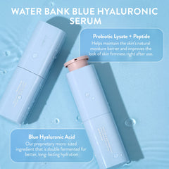 LANEIGE close-up of blue gel texture highlighting moisture and smoothing benefit
