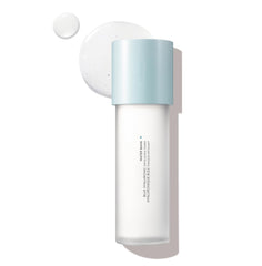 LANEIGE bottle front view showing calming blue label and lightweight design benefits
